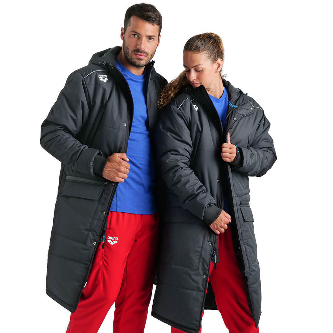 Arena Team Unisex Solid Parka
