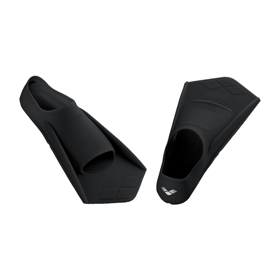 Arena Powerfin Training Fin - Black-Silver | GRIT+TONIC