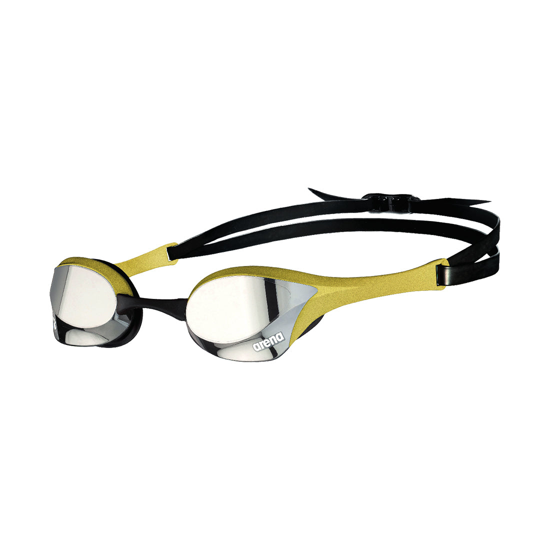 Arena Cobra Ultra Swipe Mirror Racing Goggles - Yellow Copper-White | GRIT+TONIC