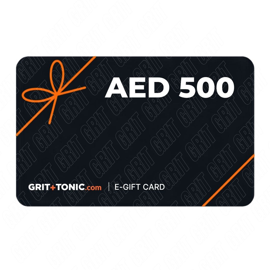 GRIT+TONIC 500 AED eGIFT CARD