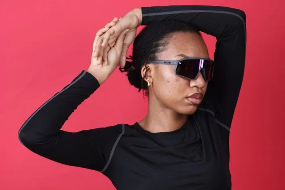 Runnies Strider Series Sunglasses - Slate Night Violet