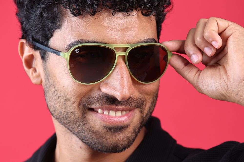 Runnies Navigator Series Sunglasses - Olive the Above