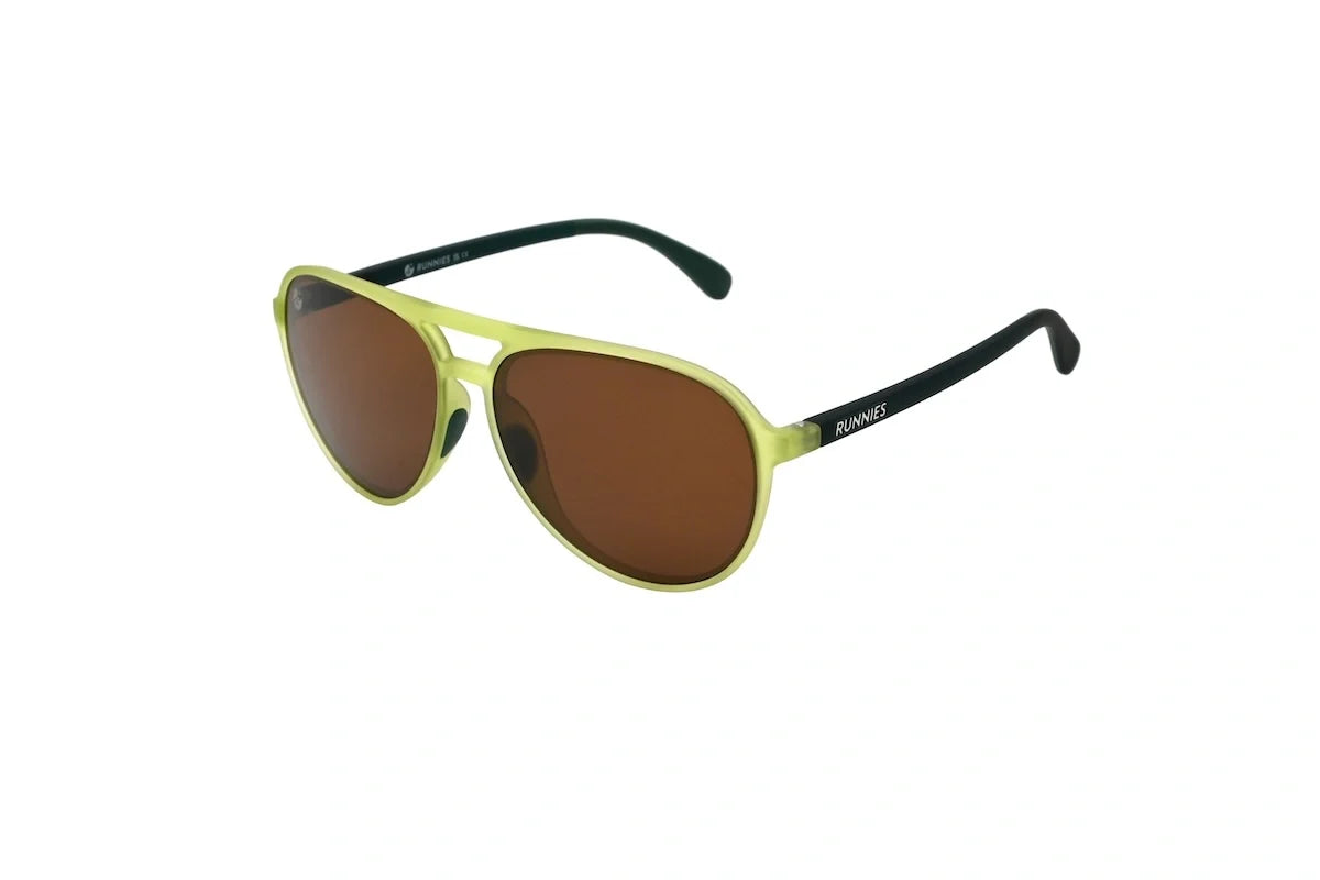 Runnies Navigator Series Sunglasses - Olive the Above
