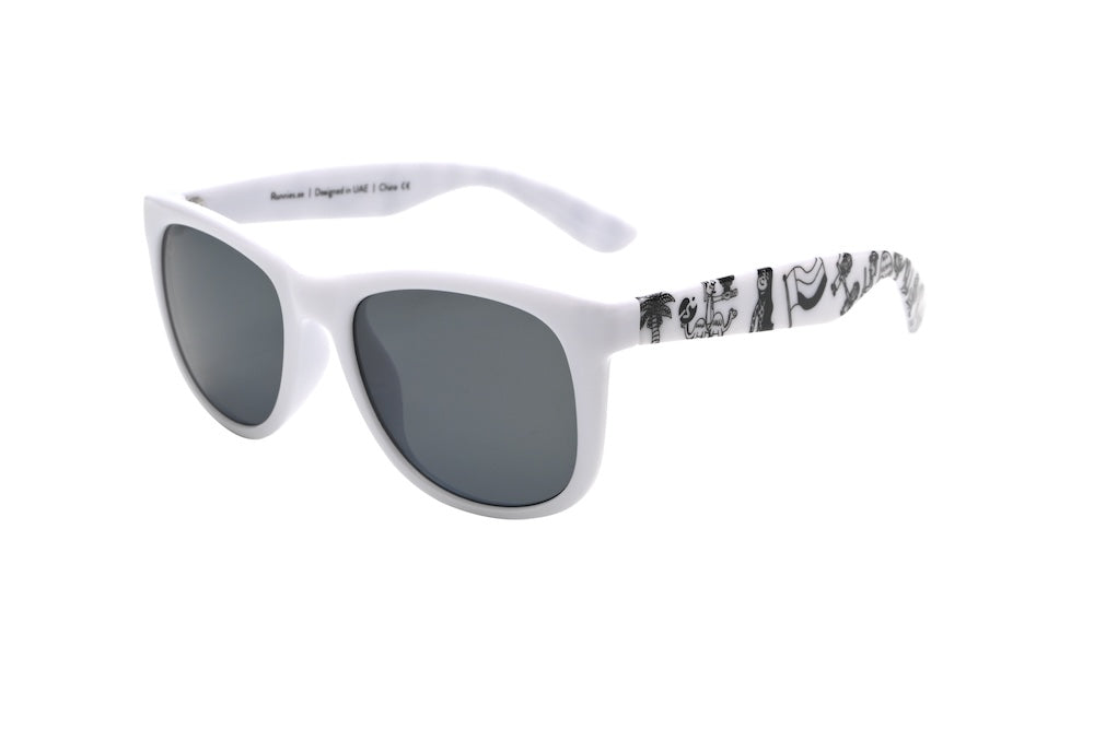 Runnies A.L Limited Edition Sunglasses in White