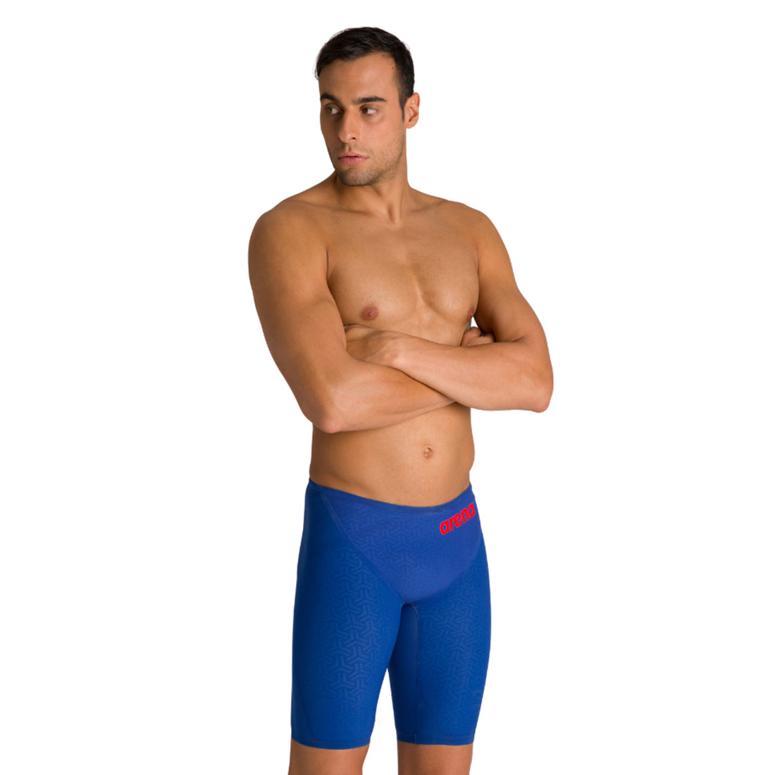 Arena Men's Powerskin Carbon Glide Jammer in Ocean Blue | GRIT+TONIC