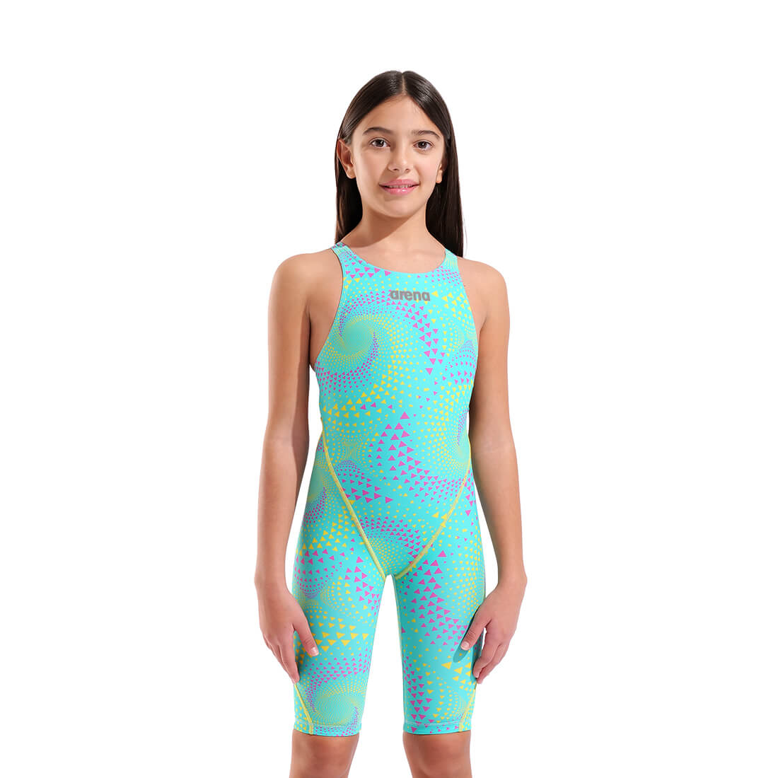 Arena Girl's Powerskin St Next Open Back LE
