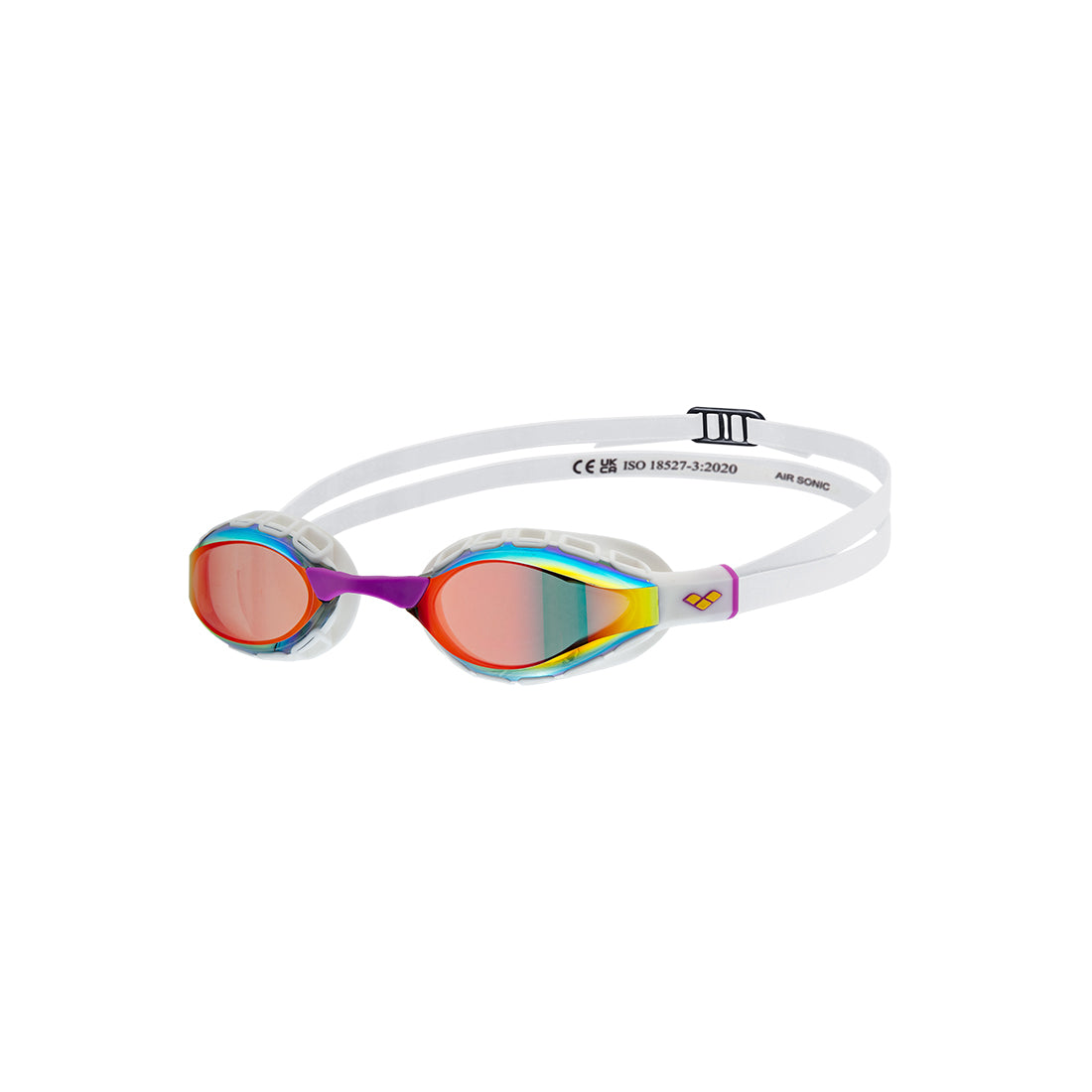 Arena Air Sonic Mirror Racing Goggles - Gold-White | GRIT+TONIC