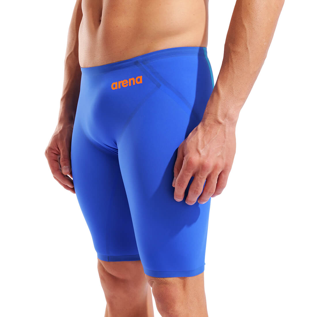 Arena Men's Powerskin Veloce Neon Blaze Jammer LE