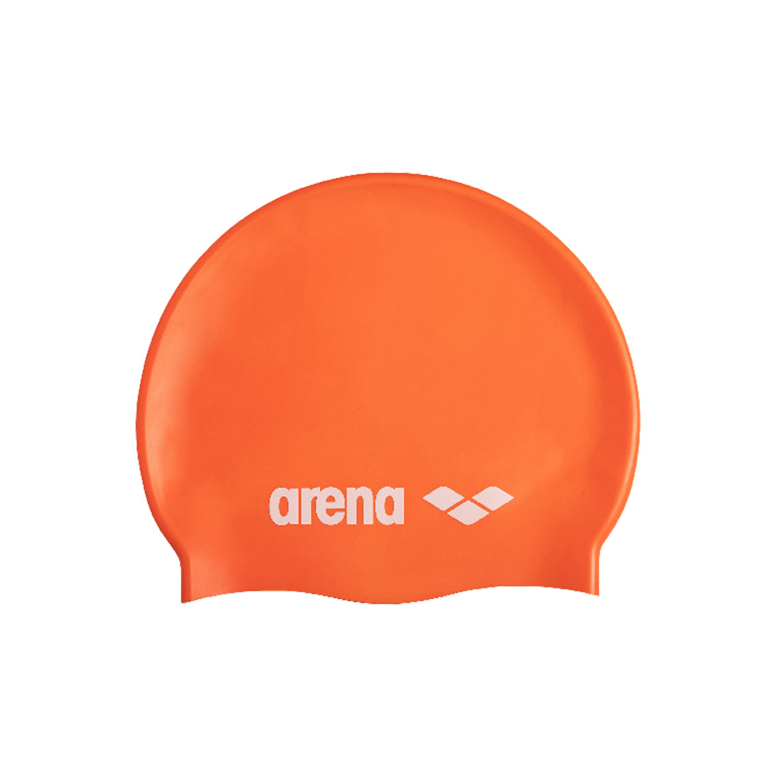 Arena Classic Silicone Swim Cap - Orange | GRIT+TONIC