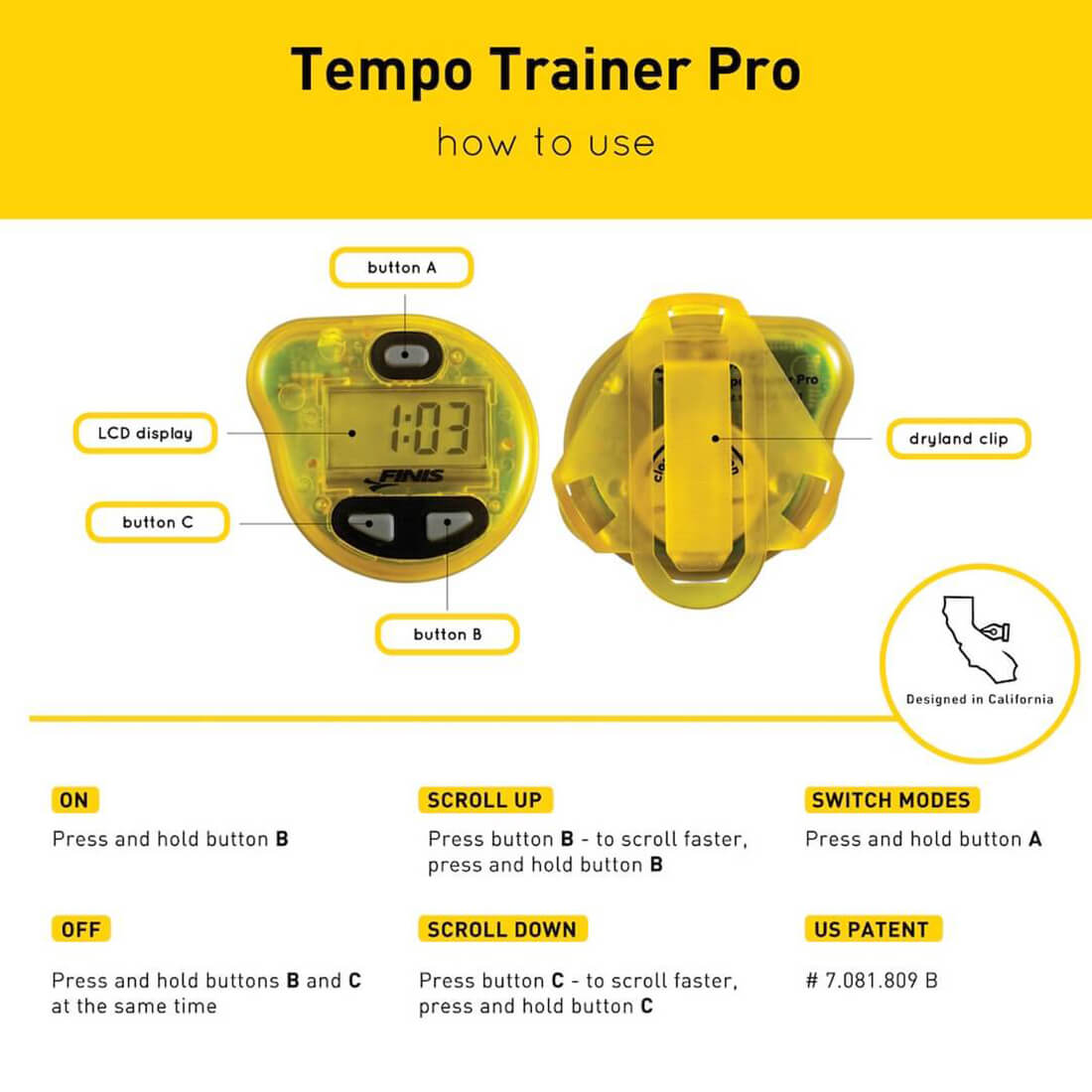 FINIS Tempo Trainer Pro