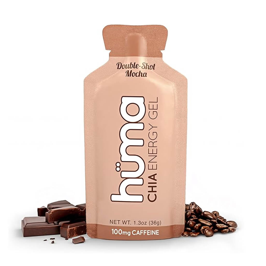 Hüma Chia Energy Gel - Double Shot Mocha – 36g