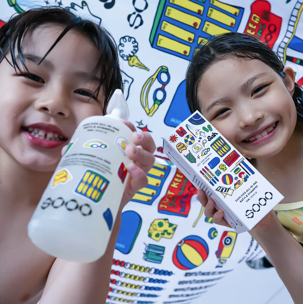 SOOO Kids All-in-One Bath & Shampoo 300ml | GRIT+TONIC
