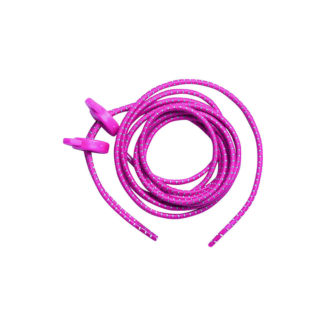Zone3 Elastic Laces - Neon Pink