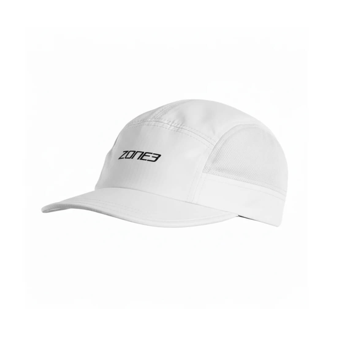 Zone3 5-Panel Running Cap - White