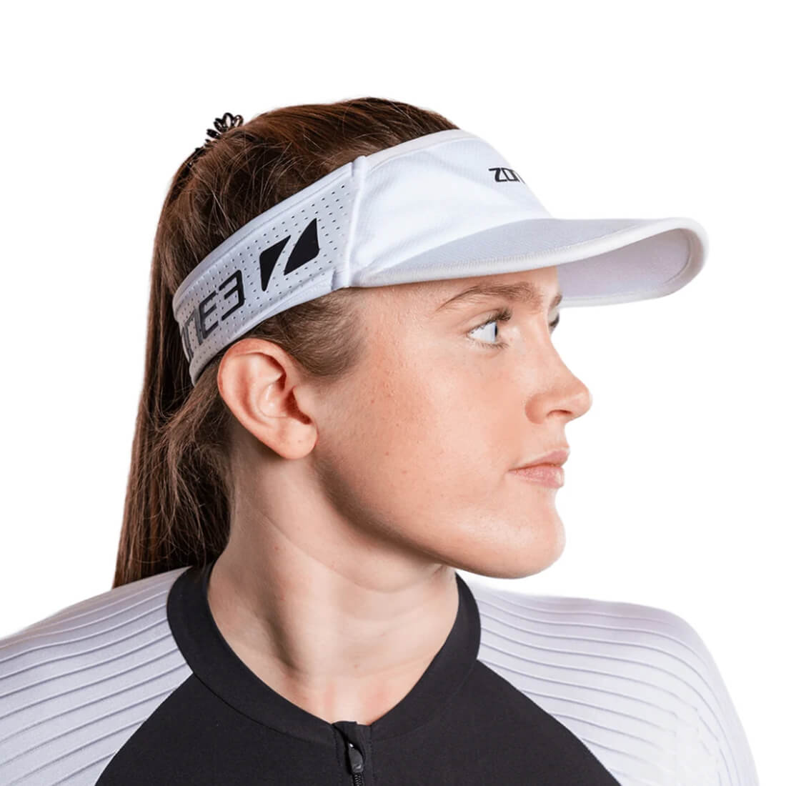 Zone3 Lightweight Race Visor - White
