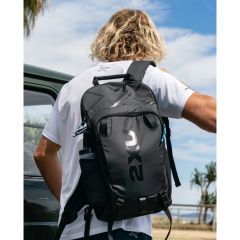 2XU Commute Backpack Black/Aloha - Osfa