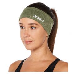 2XU Ignition Headband - Alpine/Kiwi Reflective - OSFA