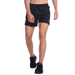 2XU Men Aero 5" Shorts 2.0 - Black/Silver Reflective