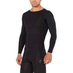 2XU Men Recovery Compression Long Sleeve Top