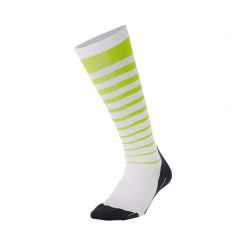 2XU Men Striped Run Compression Socks