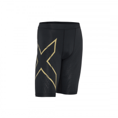 2XU Men MCS Run Compression Shorts - Black/Gold