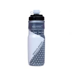 V2 Cool Strom Insulated Bottle 620ml (21 oz) - Black Grey