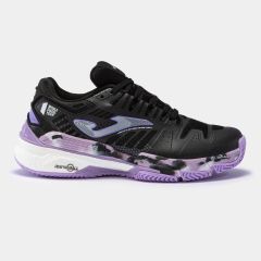 Joma Women Shoes T.Slam 23 Clay - Black Purple