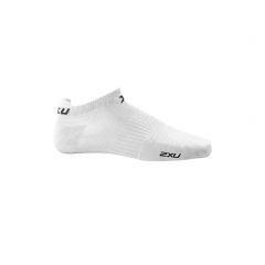 2XU Men No Show Socks - White