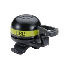 BBB EasyFit Deluxe Bicycle Bell - Black/Yellow