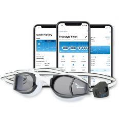 Finis Smart Goggle & Smart Coach - White/Smoke