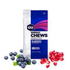 GU Energy Chews Packet - Blueberry Pomegranate