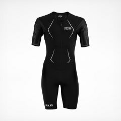 HUUB Men's DS Long Course Triathlon Suit, Black/Black