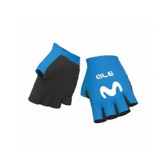 Ale Cycling Movistar Team 2020 Gloves - Blue