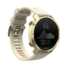 Polar Grit X Pro Premium Outdoor Watch, Arctic Gold, S-L