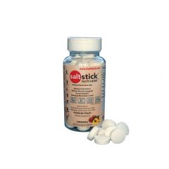 SaltStick Fastchews Electrolyte Tablets for Rehydration, Peach (60ct)