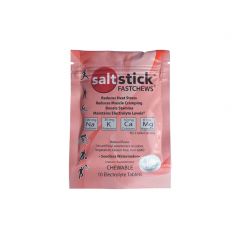 SaltStick Fastchews Electrolyte Tablets for Rehydration, Watermelon (10ct)