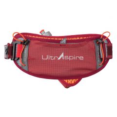 UltrAspire Unisex Synaptic 2.0 Waist Pack - Burgundy/Cherry Tomato