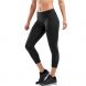 2XU Women Motion Mid-Rise Compression 7/8 Tights - Black/Dotted Reflective Logo