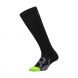 2XU Unisex Compression Socks For Recovery - Black/Grey