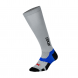 2XU Men Elite Lite X:Lock Compression Socks - Light Grey/Titanium