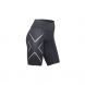 2XU Women PTN Mid - Rise Compression Shorts - Dark Slate/Bone Print
