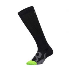2XU Unisex Compression Socks For Recovery - Black/Grey